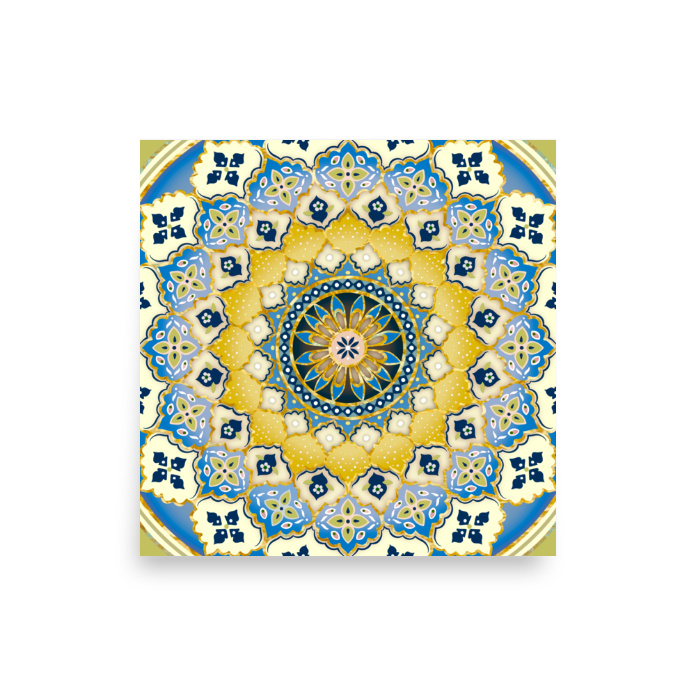 Pastel Patterns (Recolored) - Poster