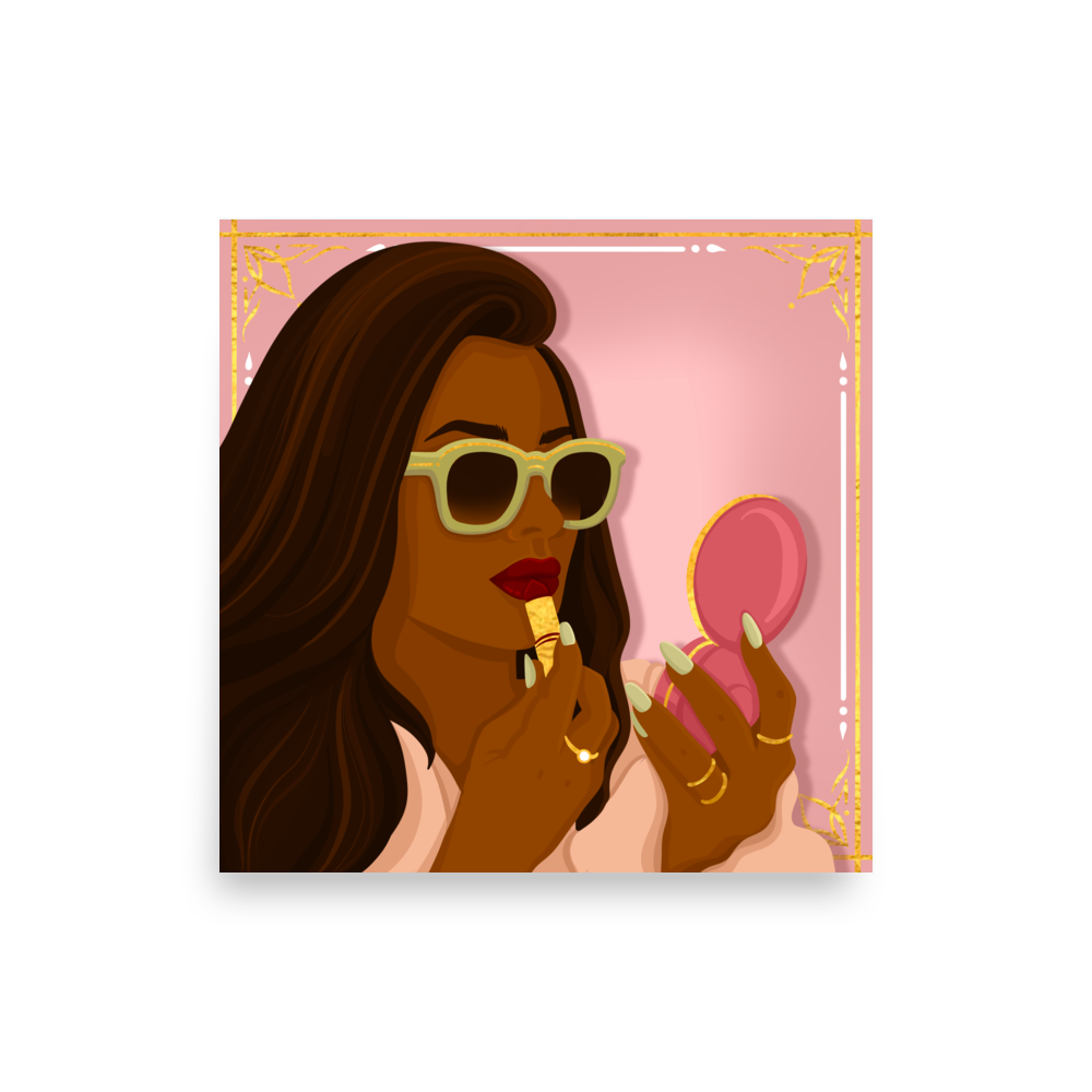 Pastel Series: Lipstick - Poster