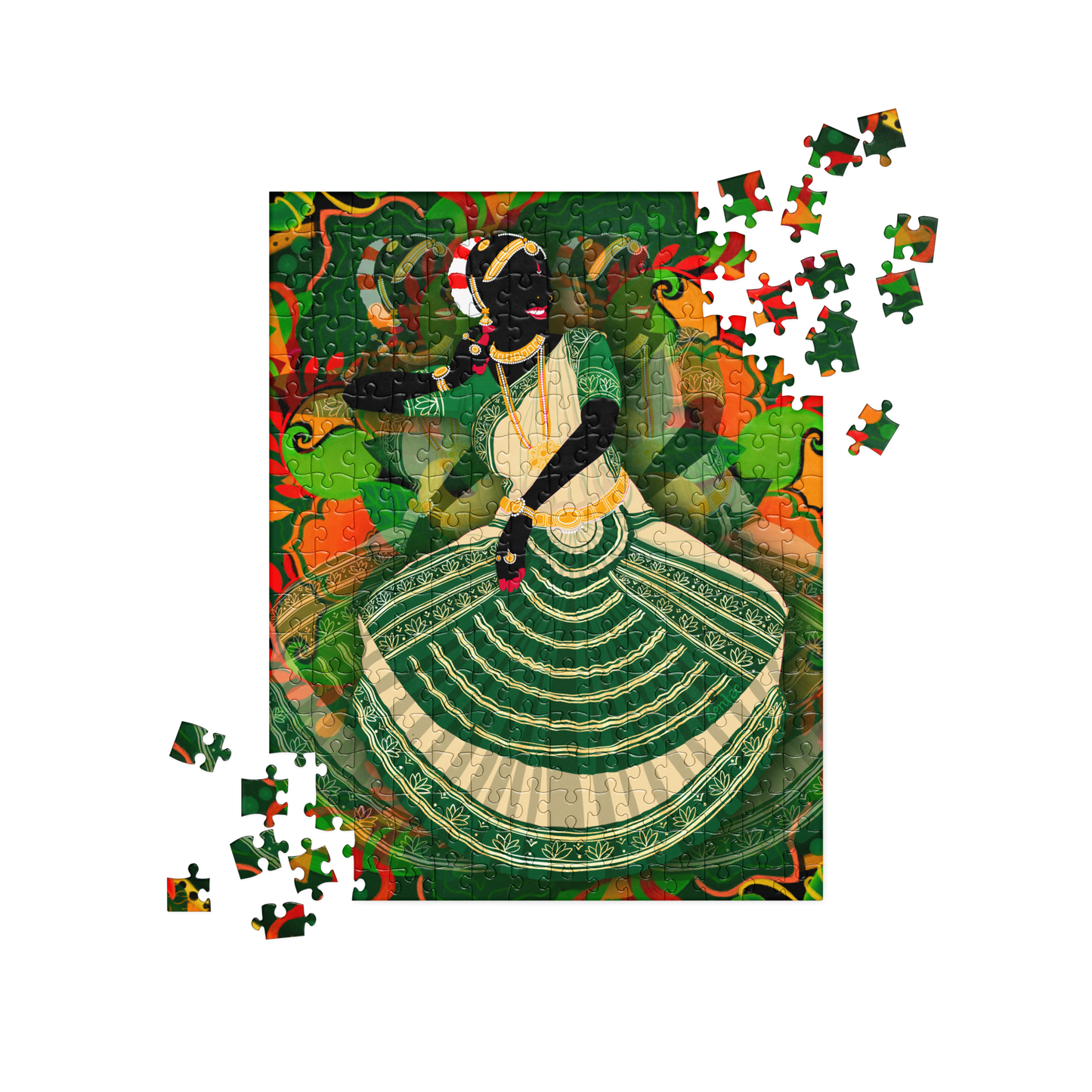 Bharathanatyam - Jigsaw puzzle