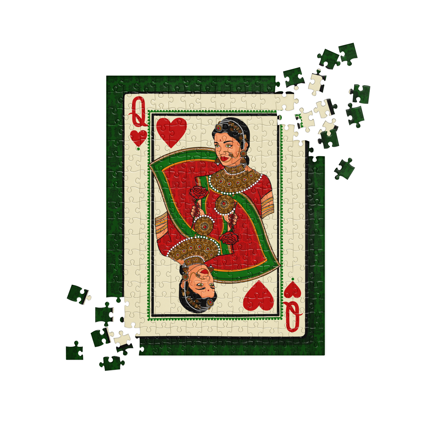 Queen of Hearts - Jigsaw puzzle