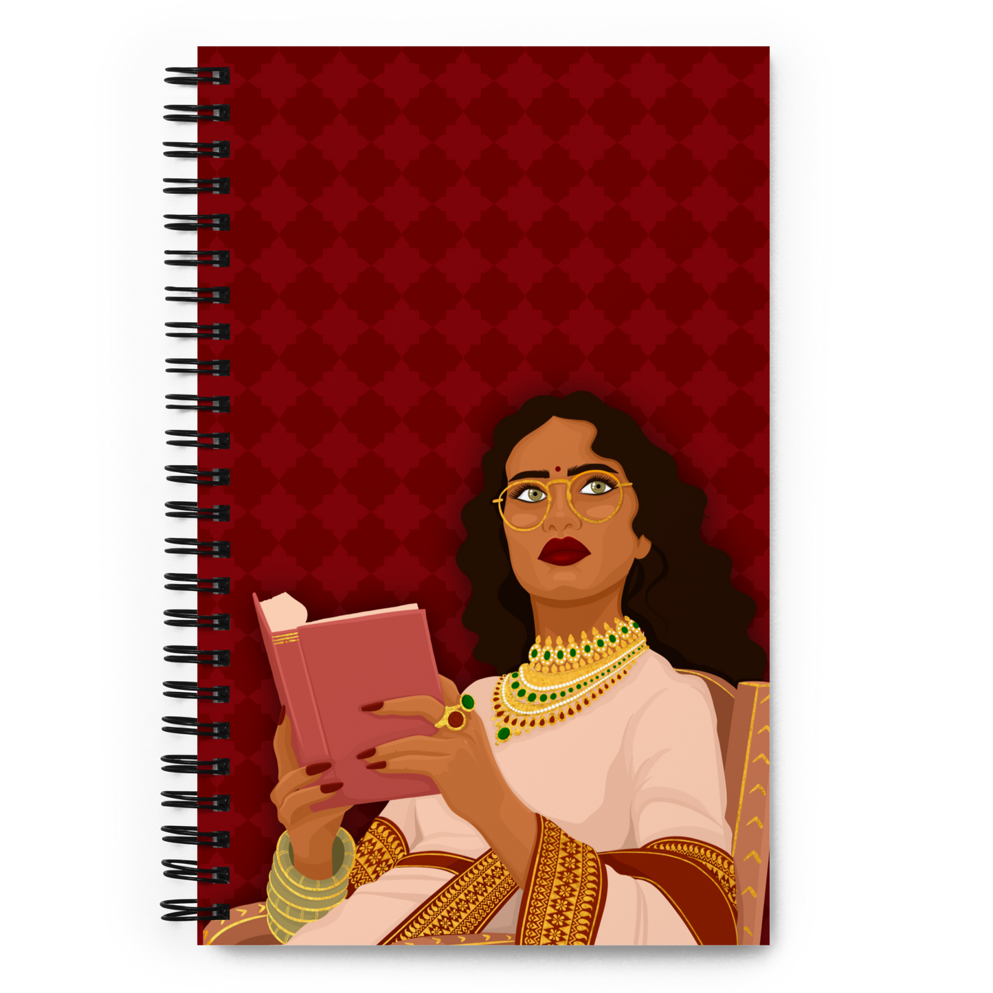 Bookworm - Spiral notebook