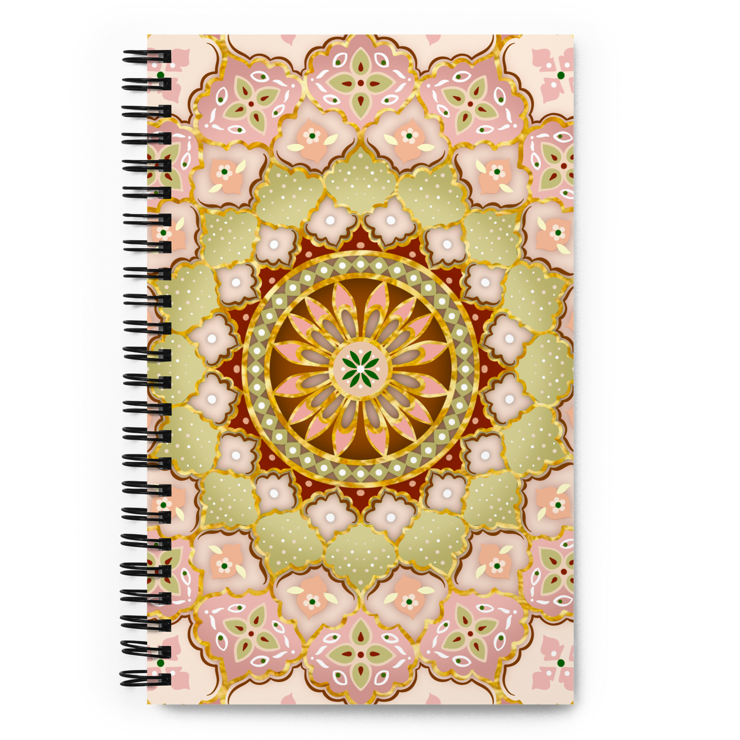 Pastel Patterns - Spiral notebook