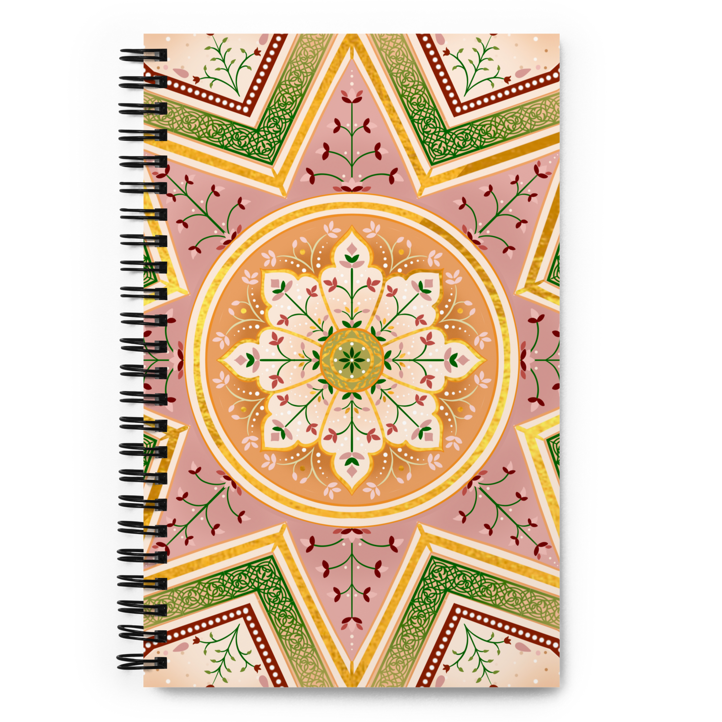 Pastel Patterns - Spiral notebook