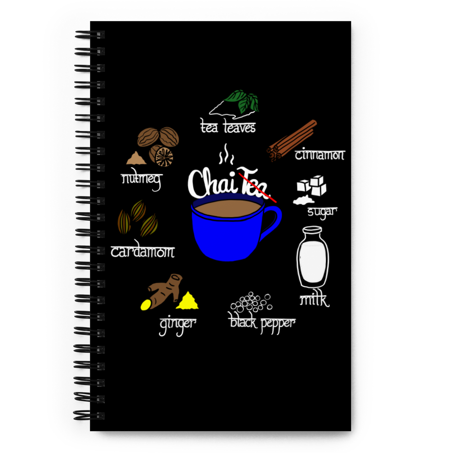 Chai Tea? - Spiral notebook