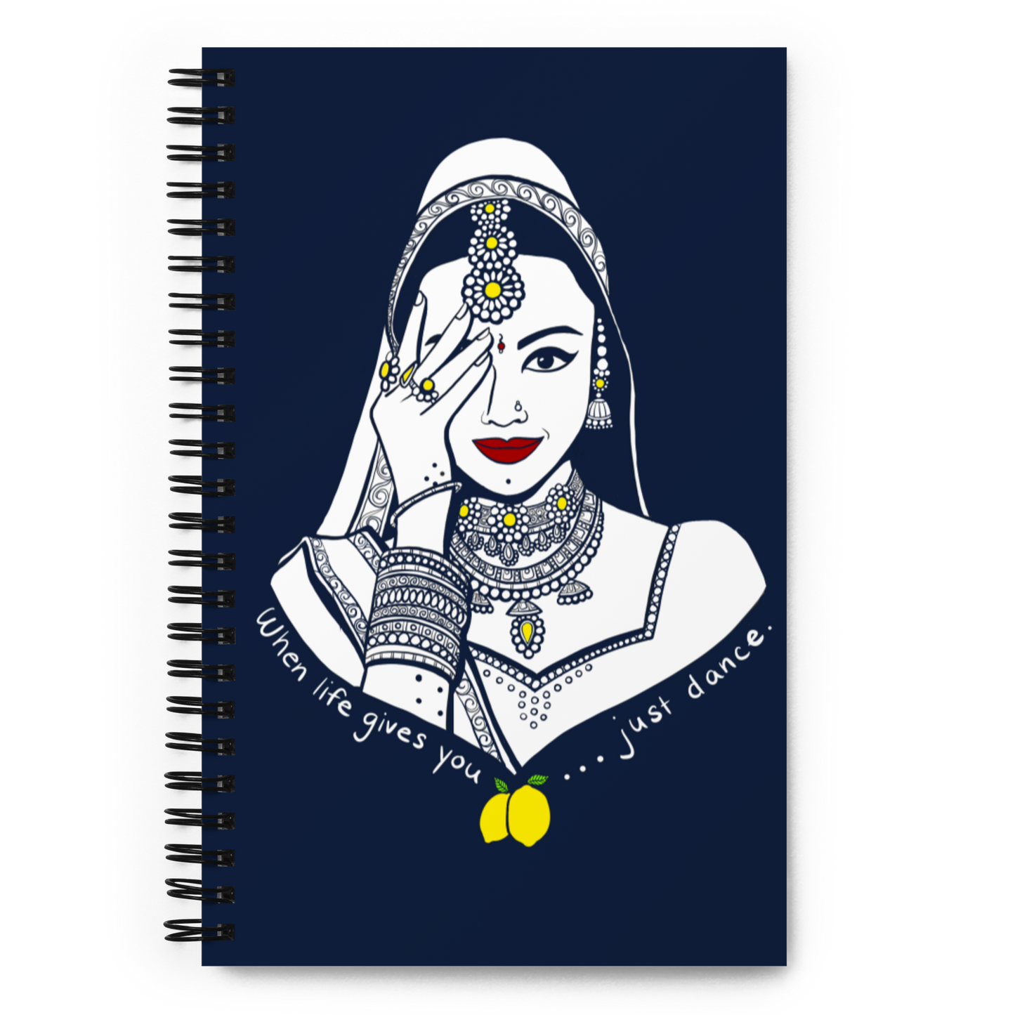 Lemons - Spiral notebook