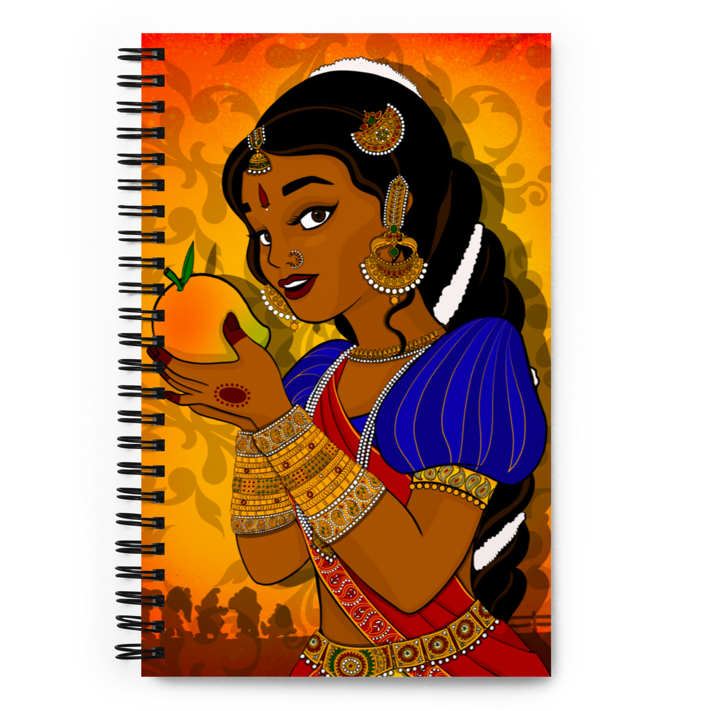 Mango Rani - Spiral notebook