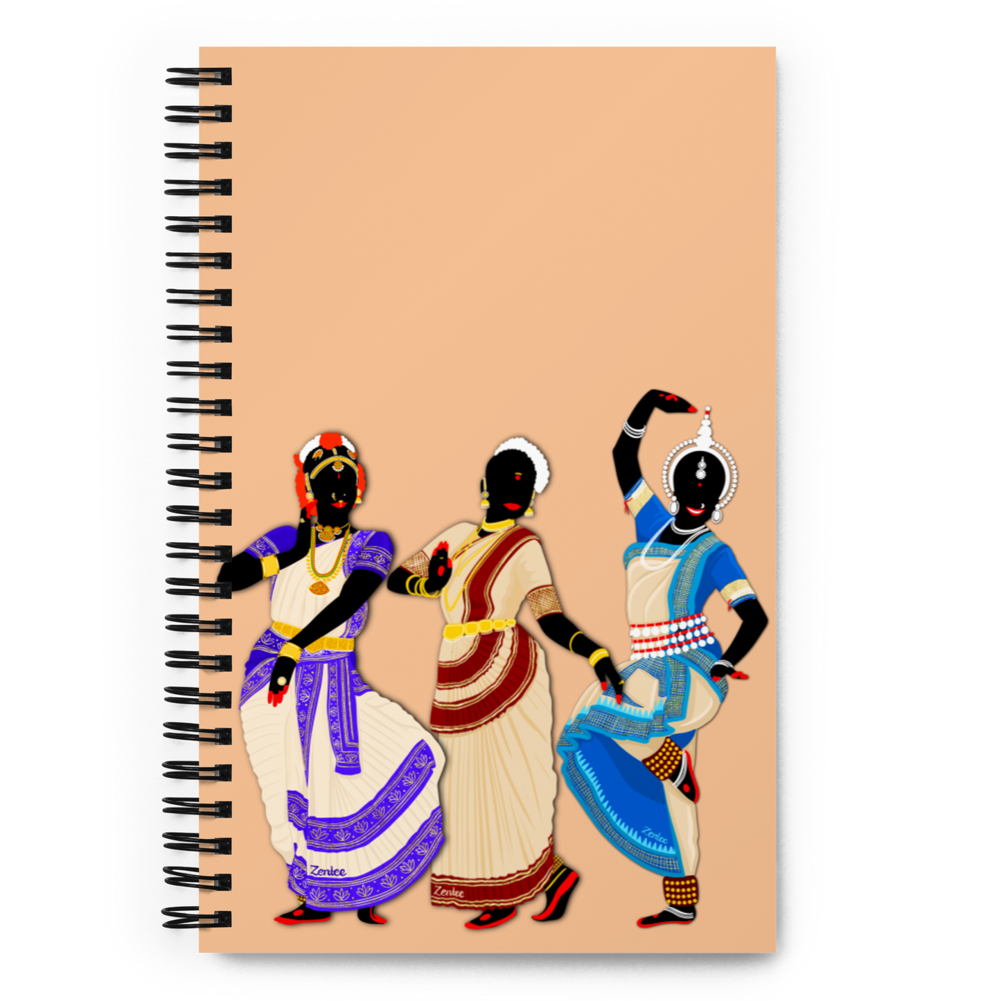 Dancers - Spiral notebook