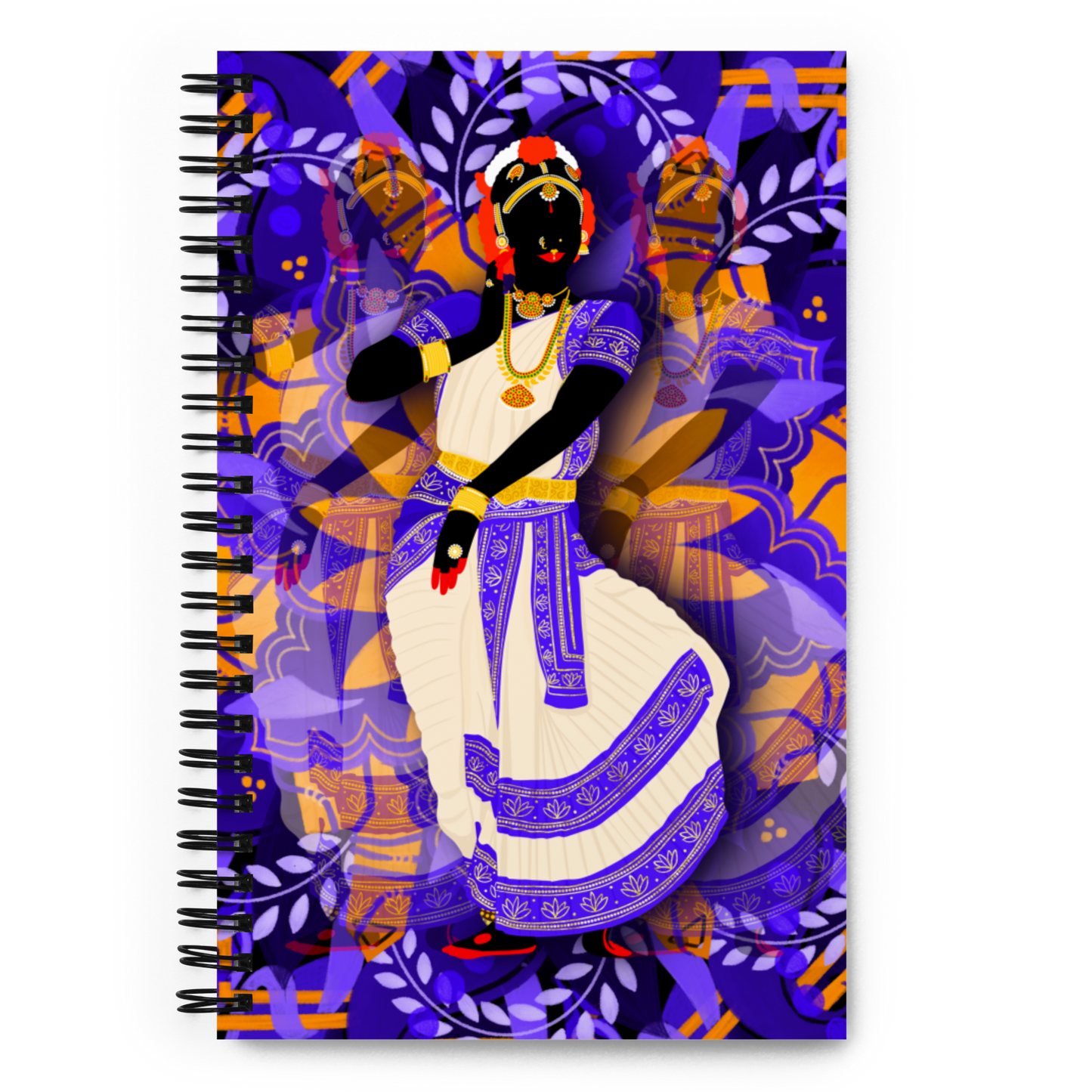 Kuchipudi - Spiral notebook