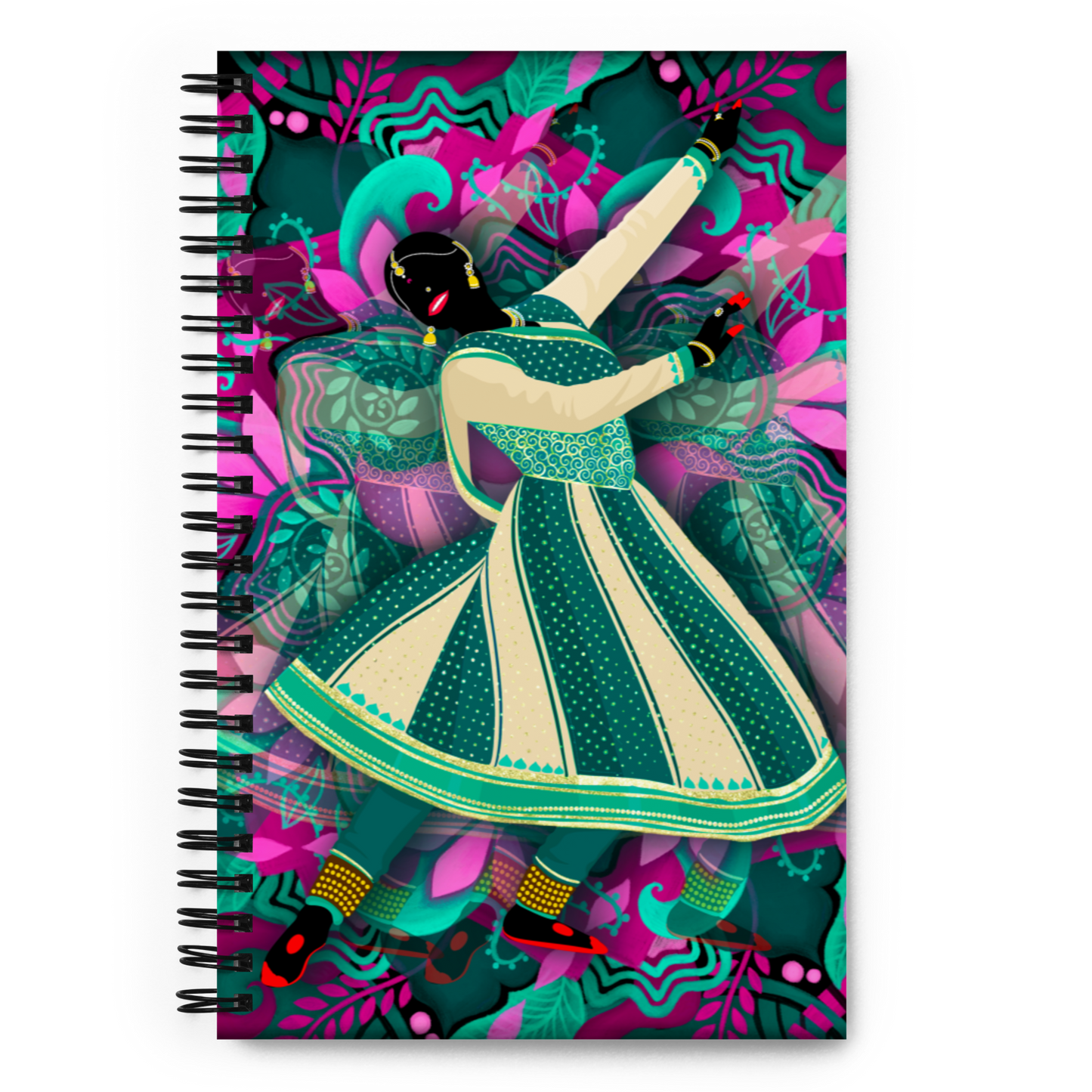 Kathak - Spiral notebook