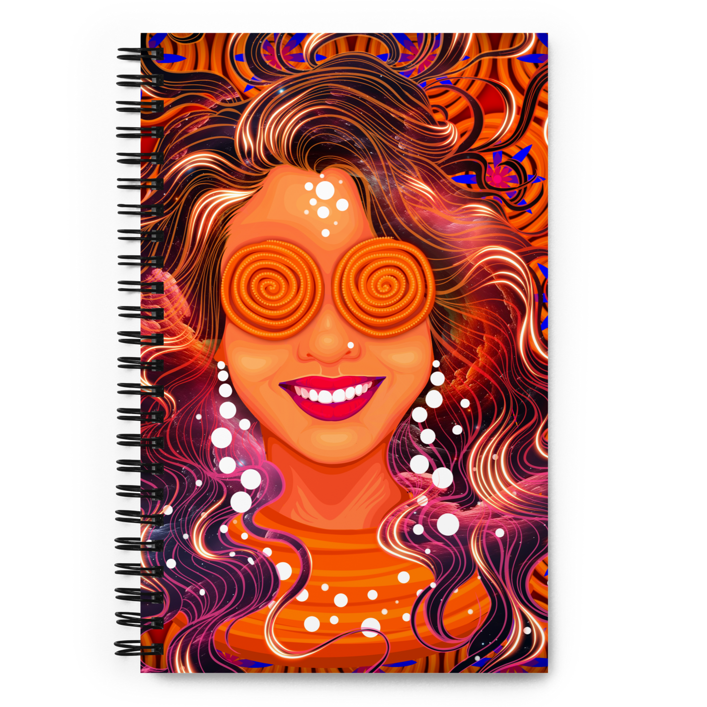 Sugar Rush (Jalebi) - Spiral notebook
