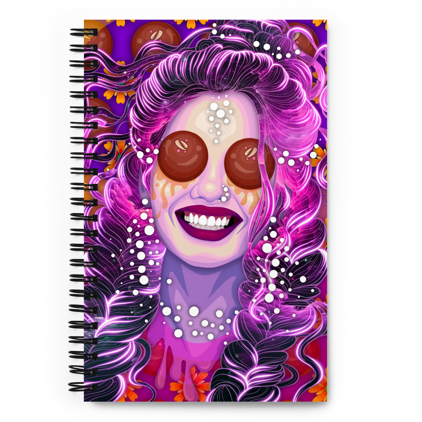 Sugar Rush (Jamun) - Spiral notebook