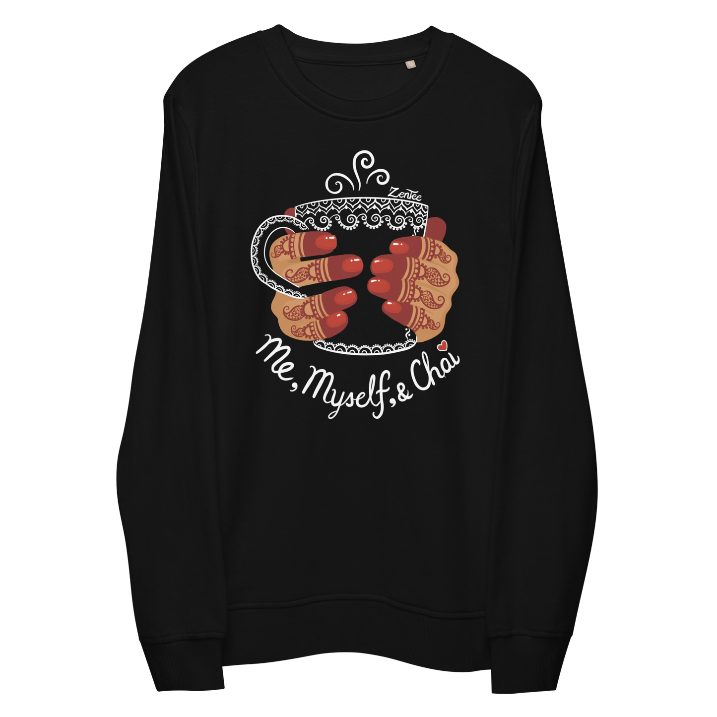 Me, Myself, & Chai - Unisex organic sweatshirt