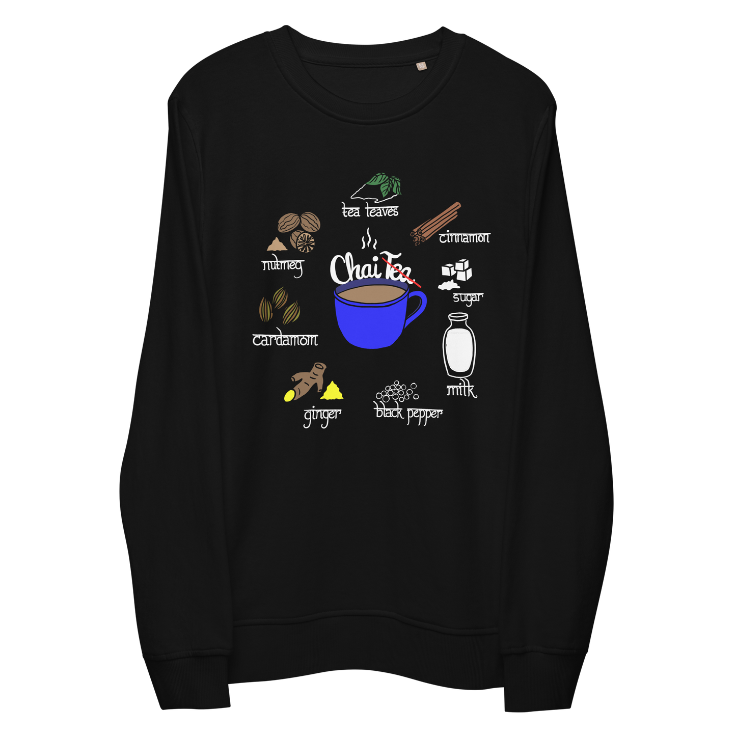 Chai Tea? - Unisex organic sweatshirt