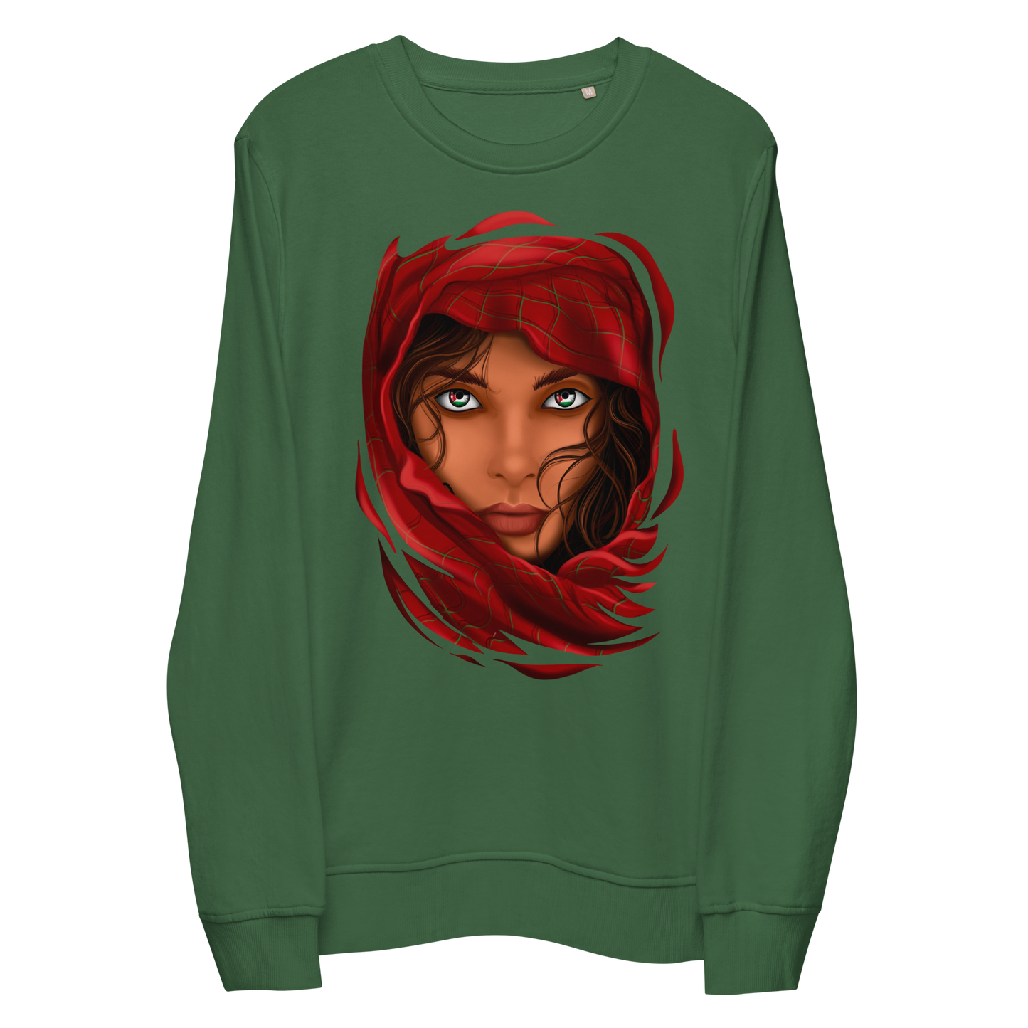 Free Palestine - Unisex organic sweatshirt