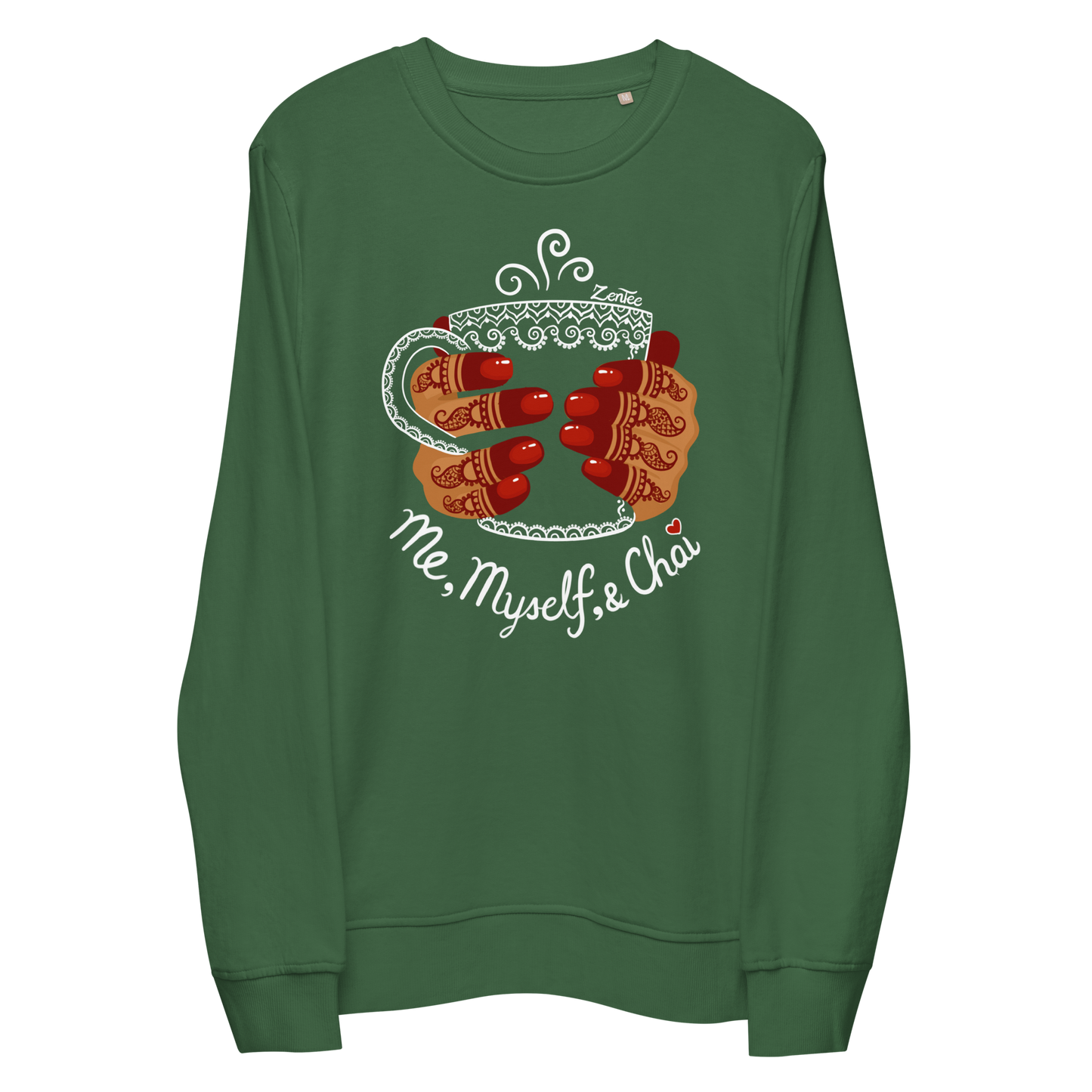 Me, Myself, & Chai - Unisex organic sweatshirt