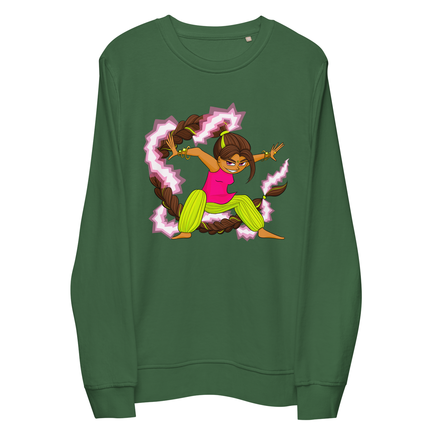 Powergirl - Unisex organic sweatshirt