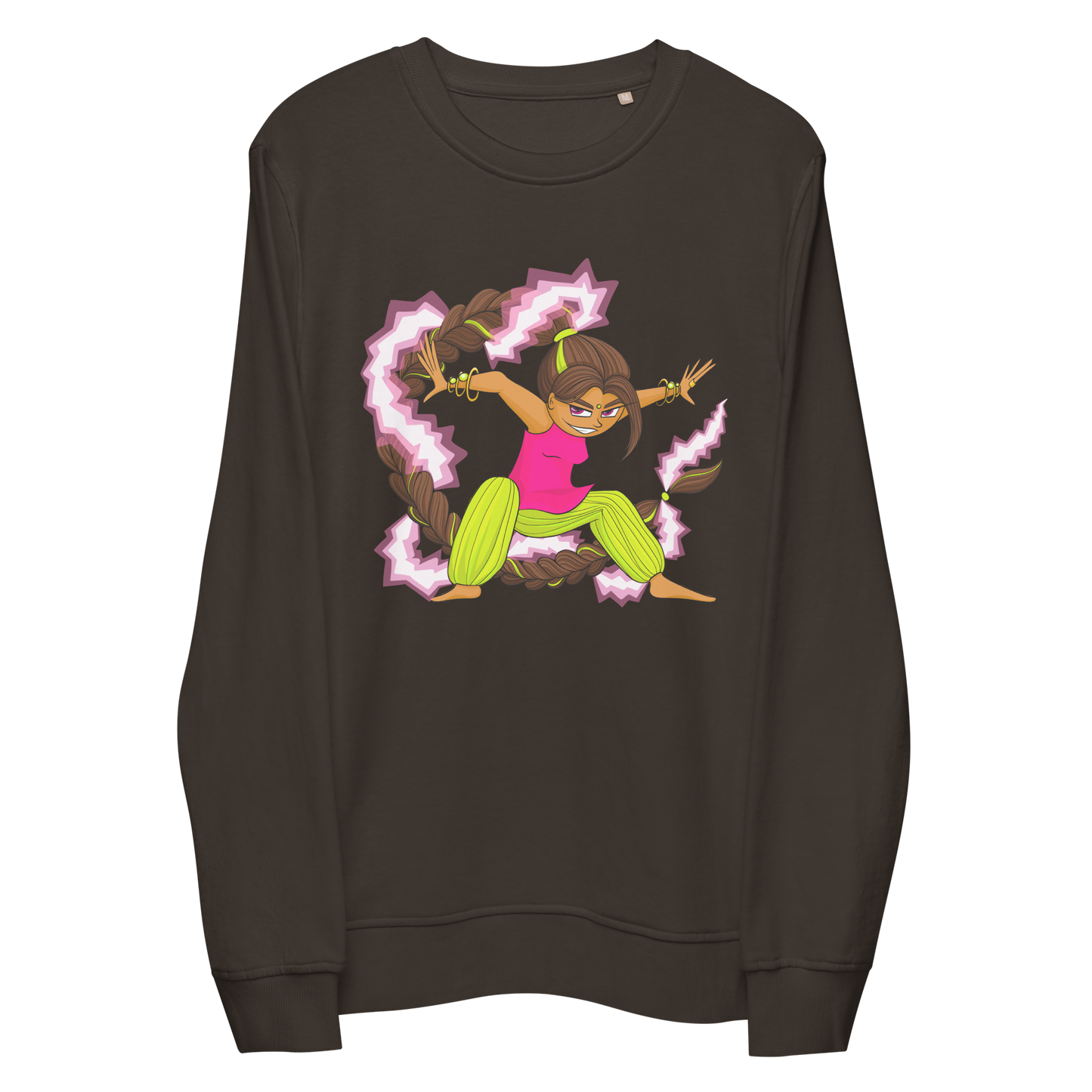Powergirl - Unisex organic sweatshirt