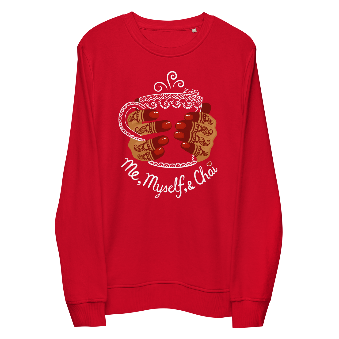 Me, Myself, & Chai - Unisex organic sweatshirt