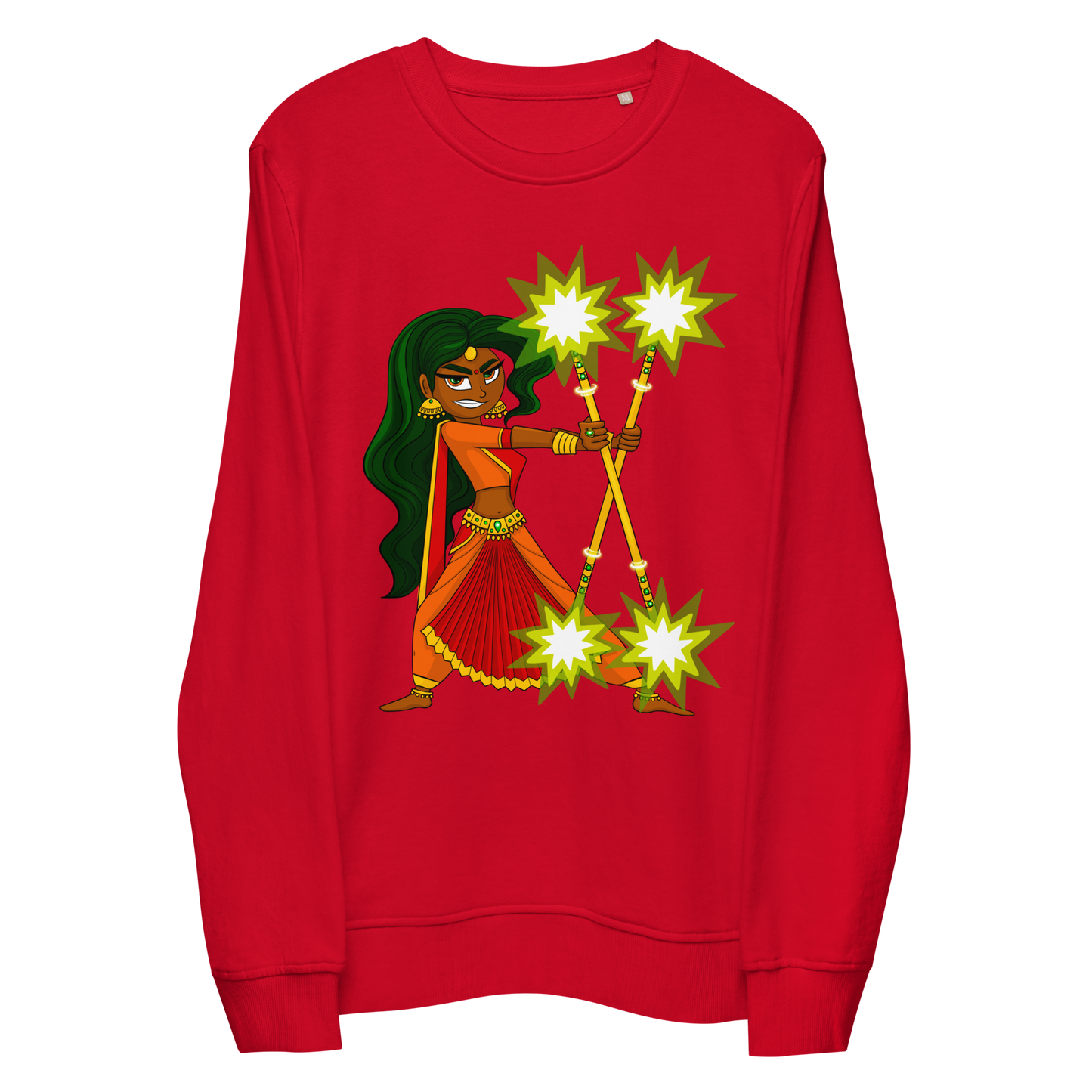 Powergirl - Unisex organic sweatshirt