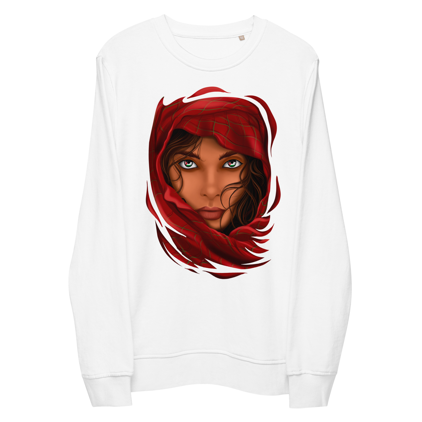 Free Palestine - Unisex organic sweatshirt