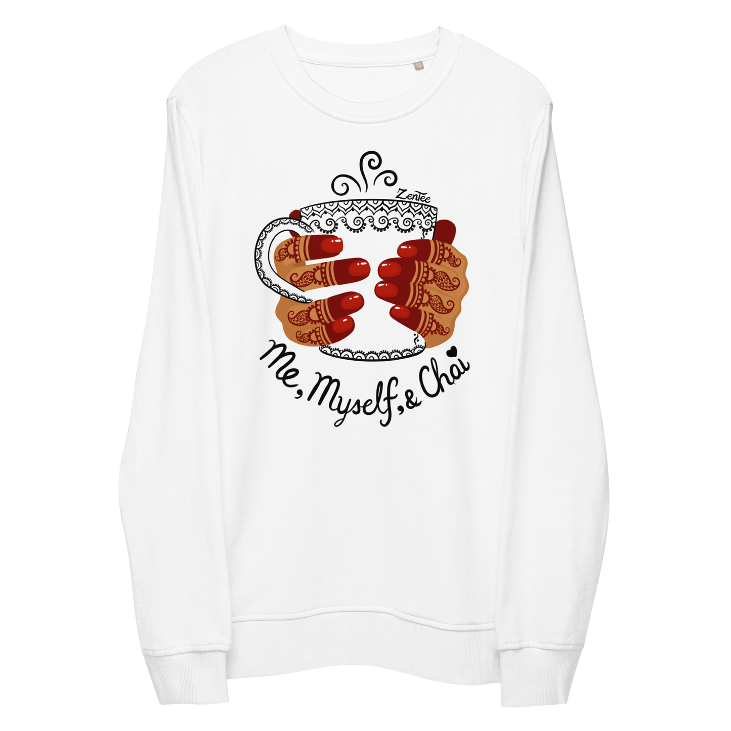 Me, Myself, & Chai - Unisex organic sweatshirt