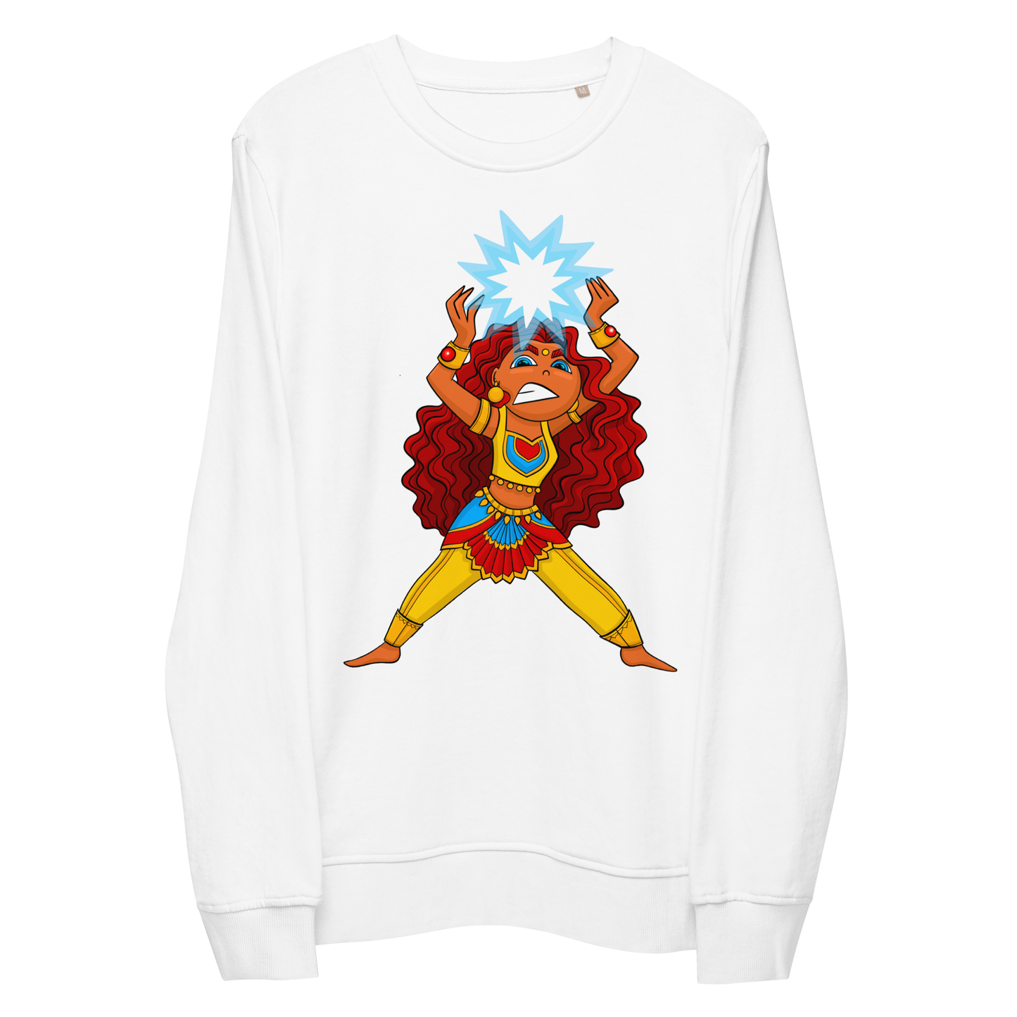 Powergirl - Unisex organic sweatshirt