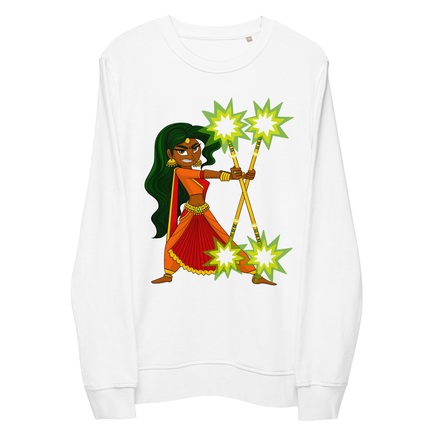 Powergirl - Unisex organic sweatshirt