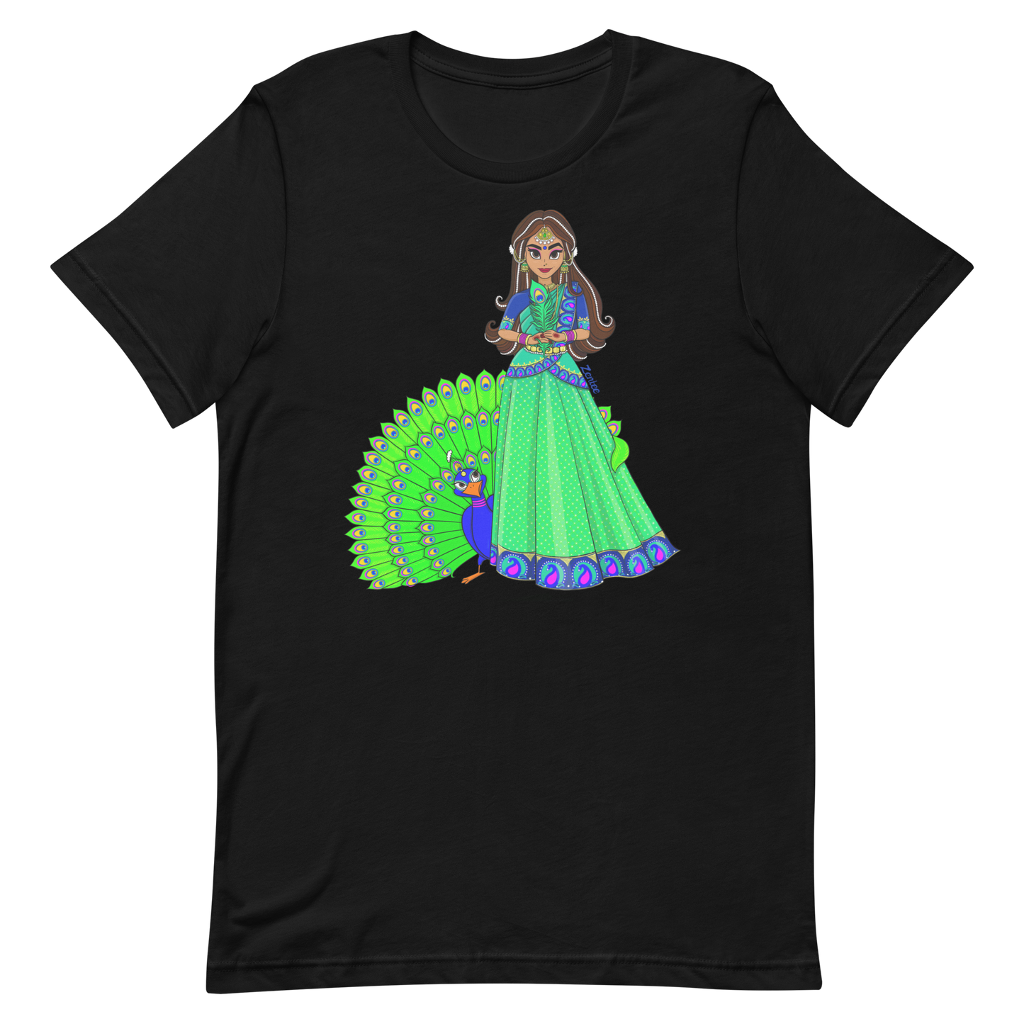 Desi Royalty: Mayuri - Short-Sleeve Unisex T-Shirt