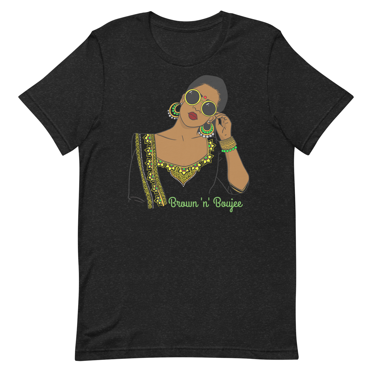 Brown 'n' Boujee - Short-Sleeve Unisex T-Shirt