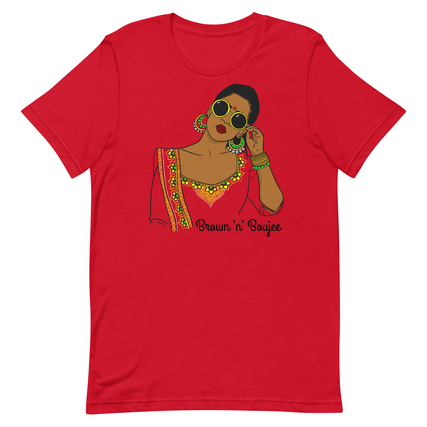 Brown 'n' Boujee - Short-Sleeve Unisex T-Shirt