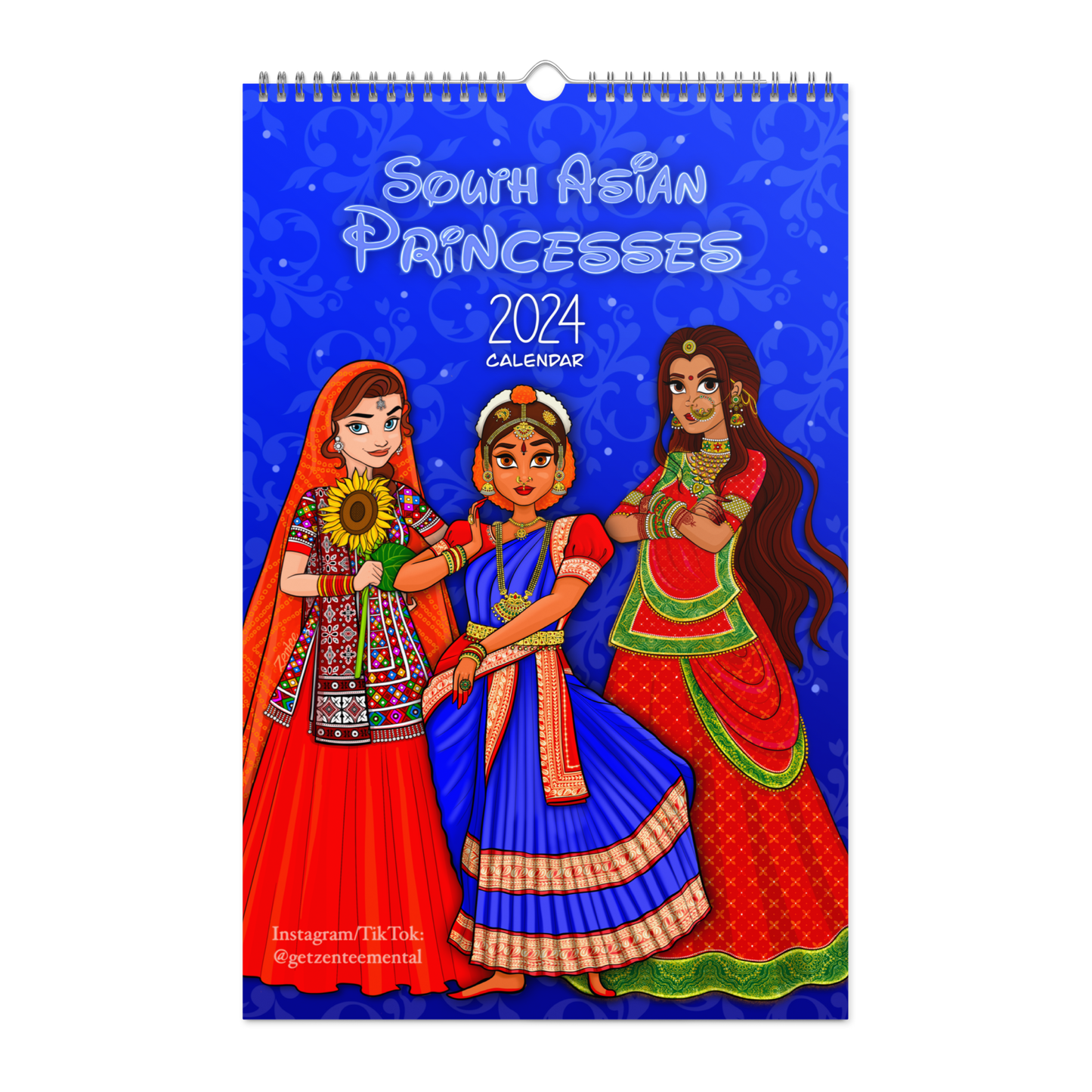 Desi Royalty - Wall calendar (2024)