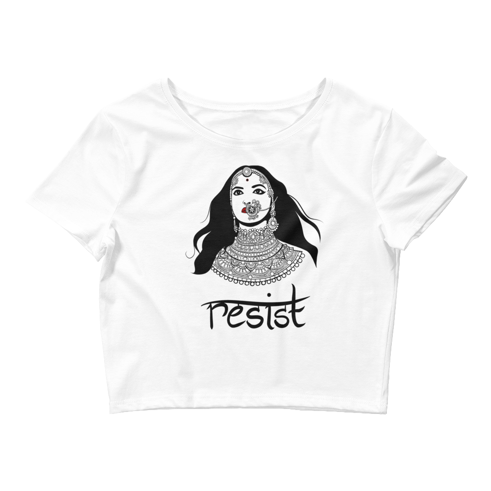 Resist - Women’s Crop Tee