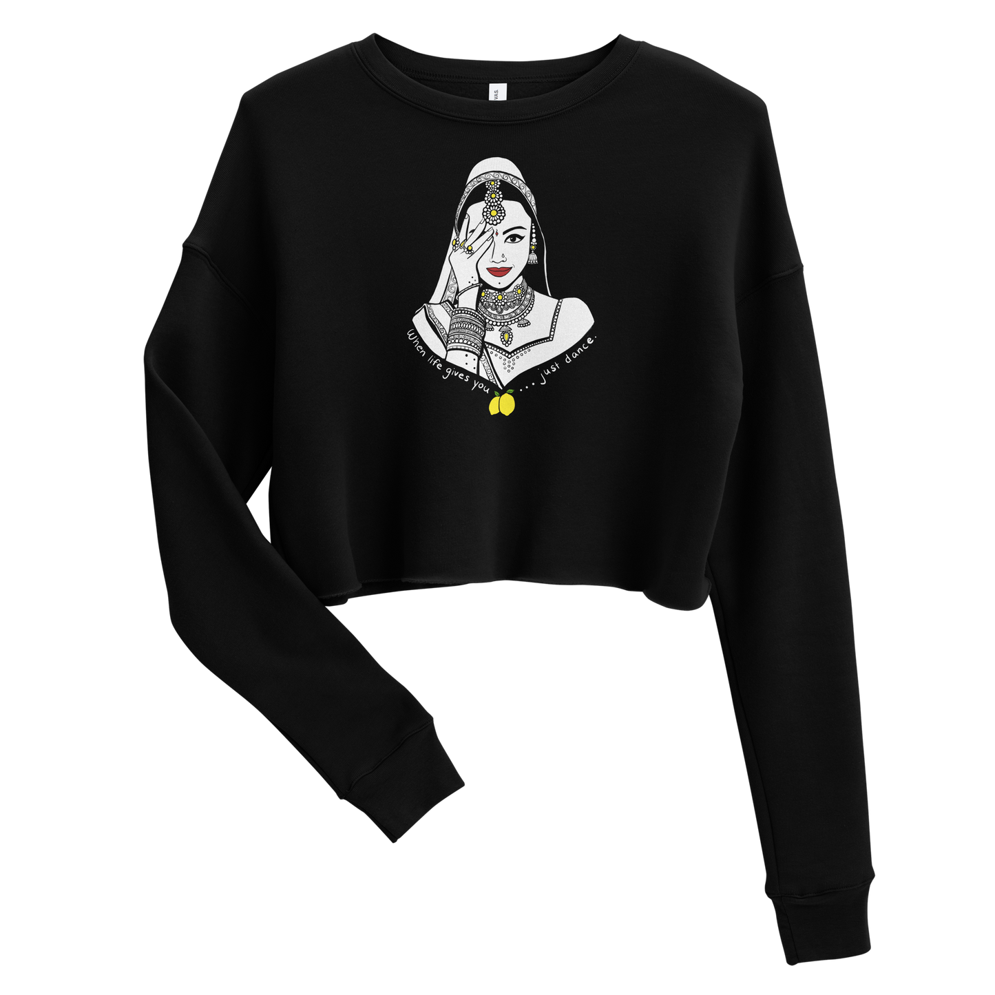 Lemons - Crop Sweatshirt