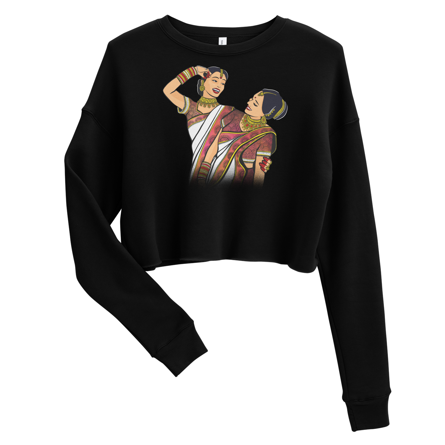 Besties - Crop Sweatshirt