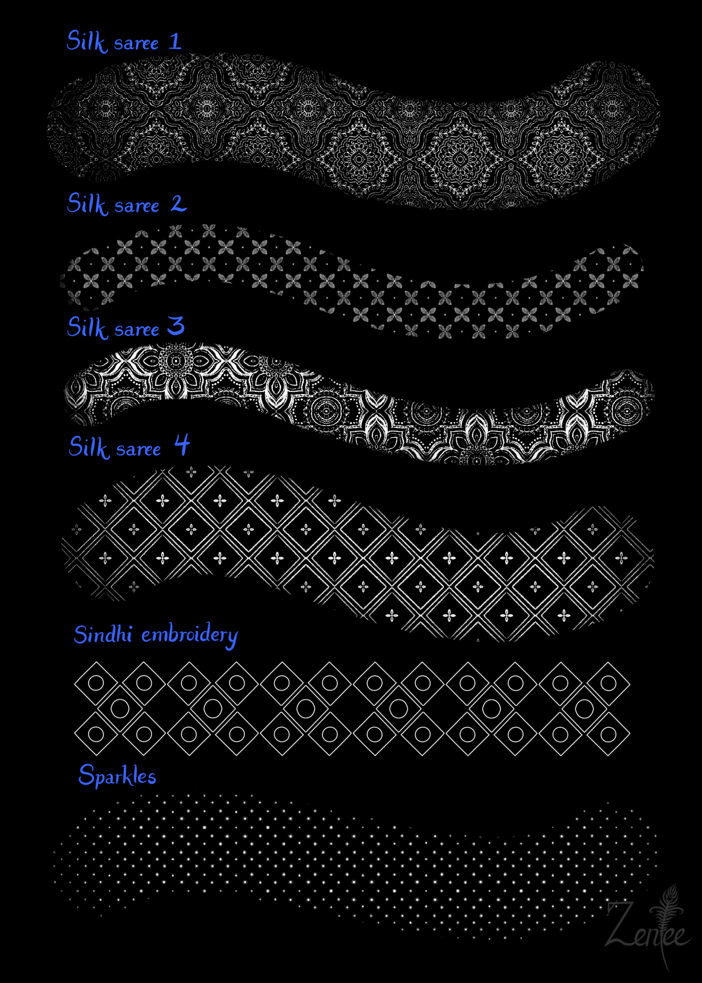 ZenTee Procreate Brush Set 1 (28)