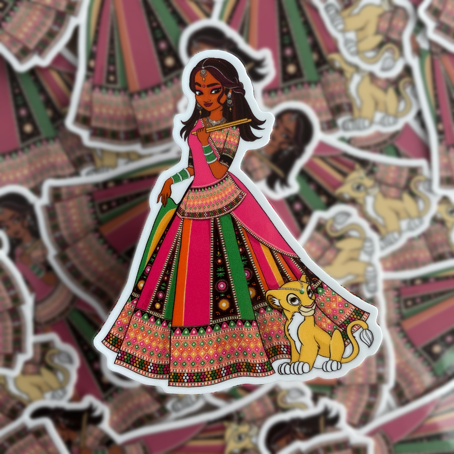 Desi Royalty: Assorted Stickers (5-Pack)
