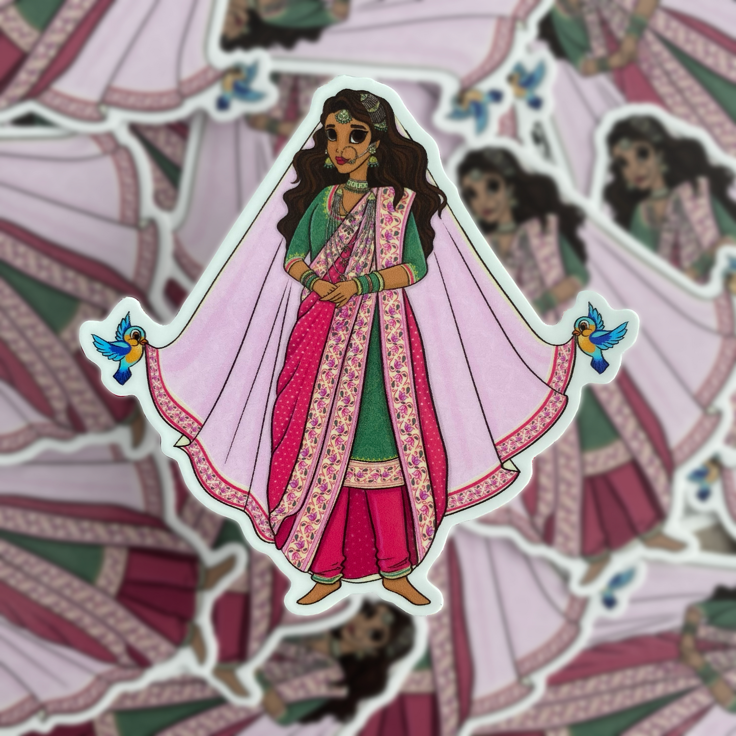 Desi Royalty: Assorted Stickers (5-Pack)