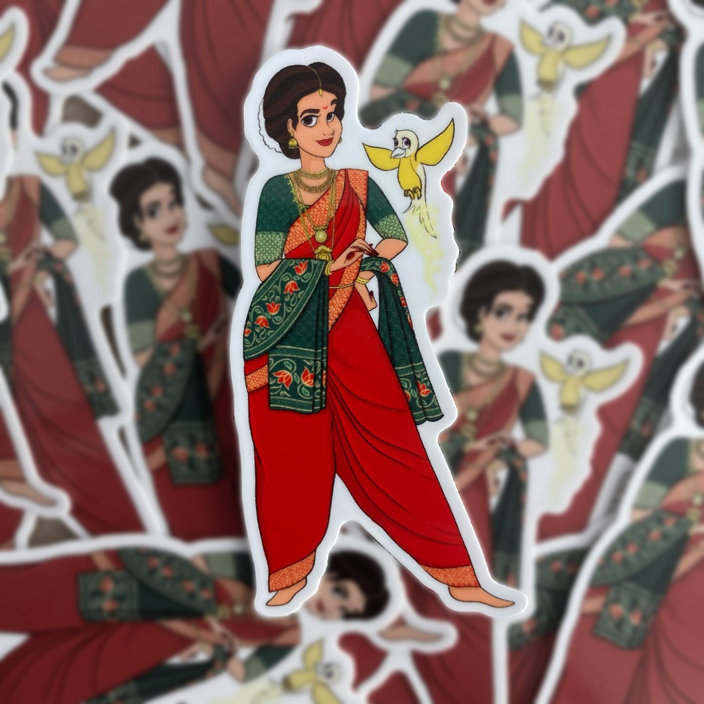 Desi Royalty: Assorted Stickers (5-Pack)