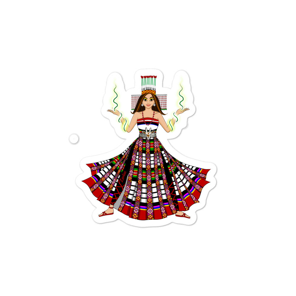 Desi Royalty: Azuala - Bubble-free stickers