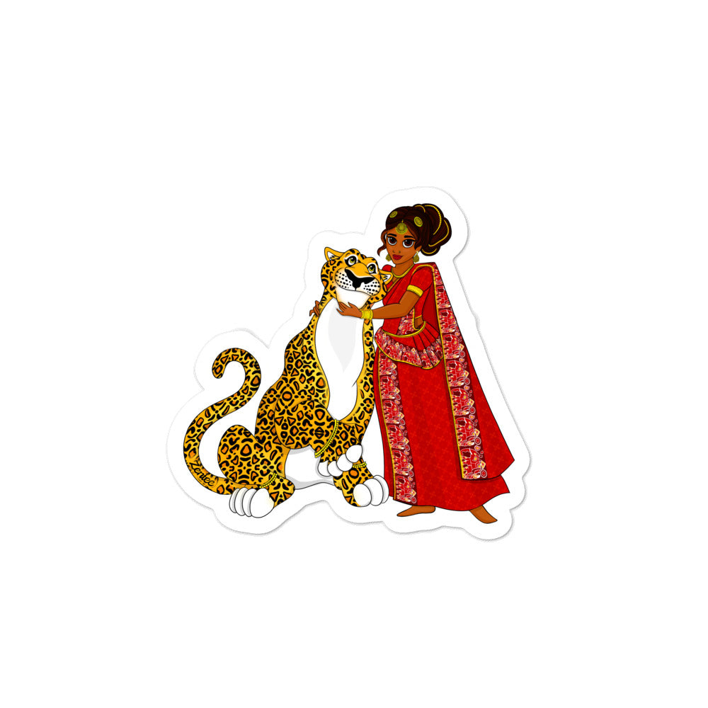 Desi Royalty: Sayuri & Bindu - Bubble-free stickers