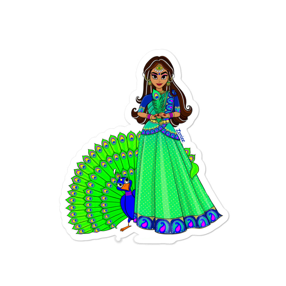 Desi Royalty: Mayuri - Bubble-free stickers