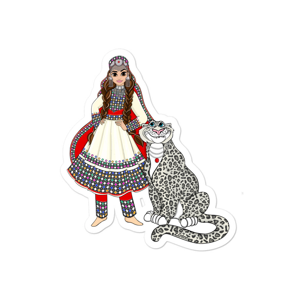 Desi Royalty: Rukhsar & Mirza - Bubble-free stickers