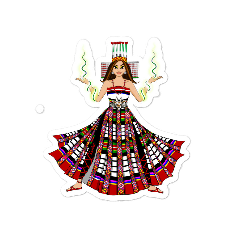 Desi Royalty: Azuala - Bubble-free stickers