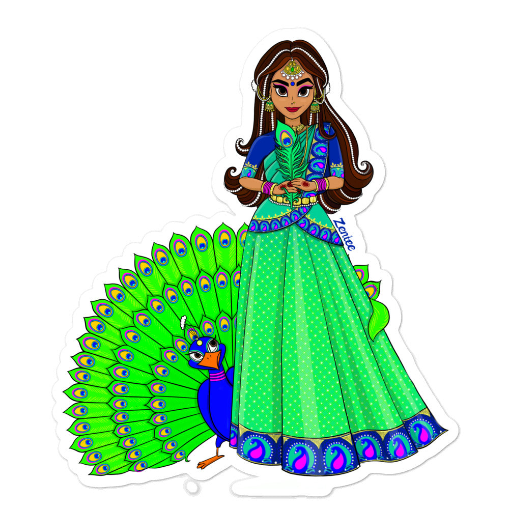 Desi Royalty: Mayuri - Bubble-free stickers
