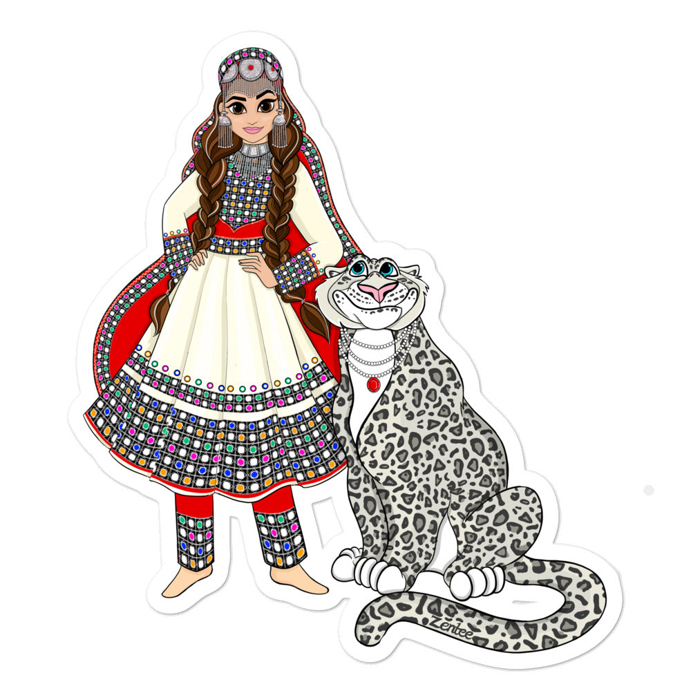 Desi Royalty: Rukhsar & Mirza - Bubble-free stickers