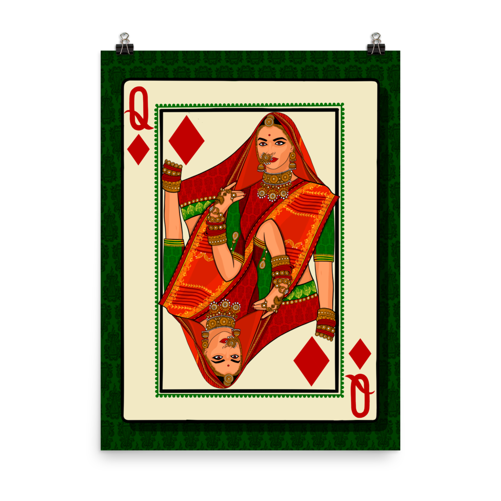 Queen of Diamonds - Poster