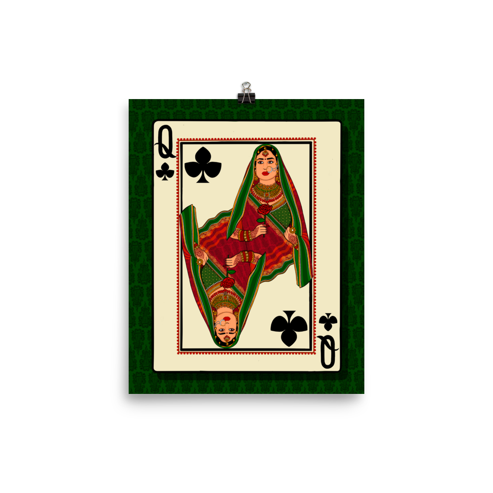 Queen of Clubs - Poster