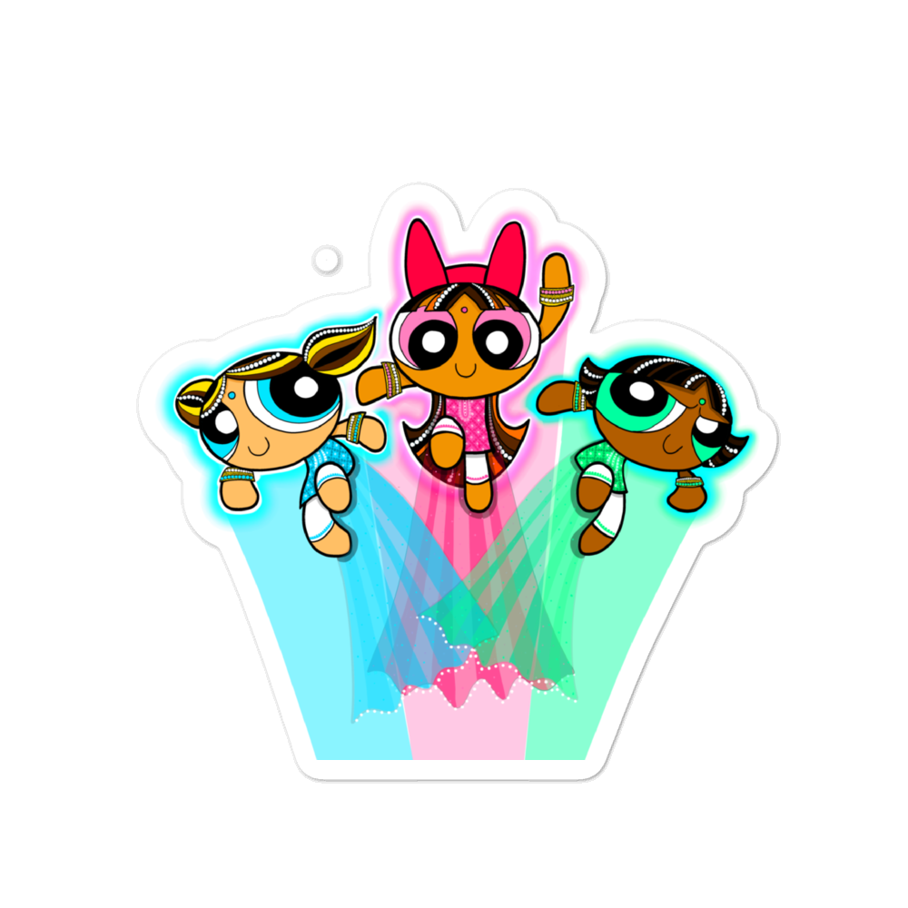 PowerPuff Ladkis - stickers