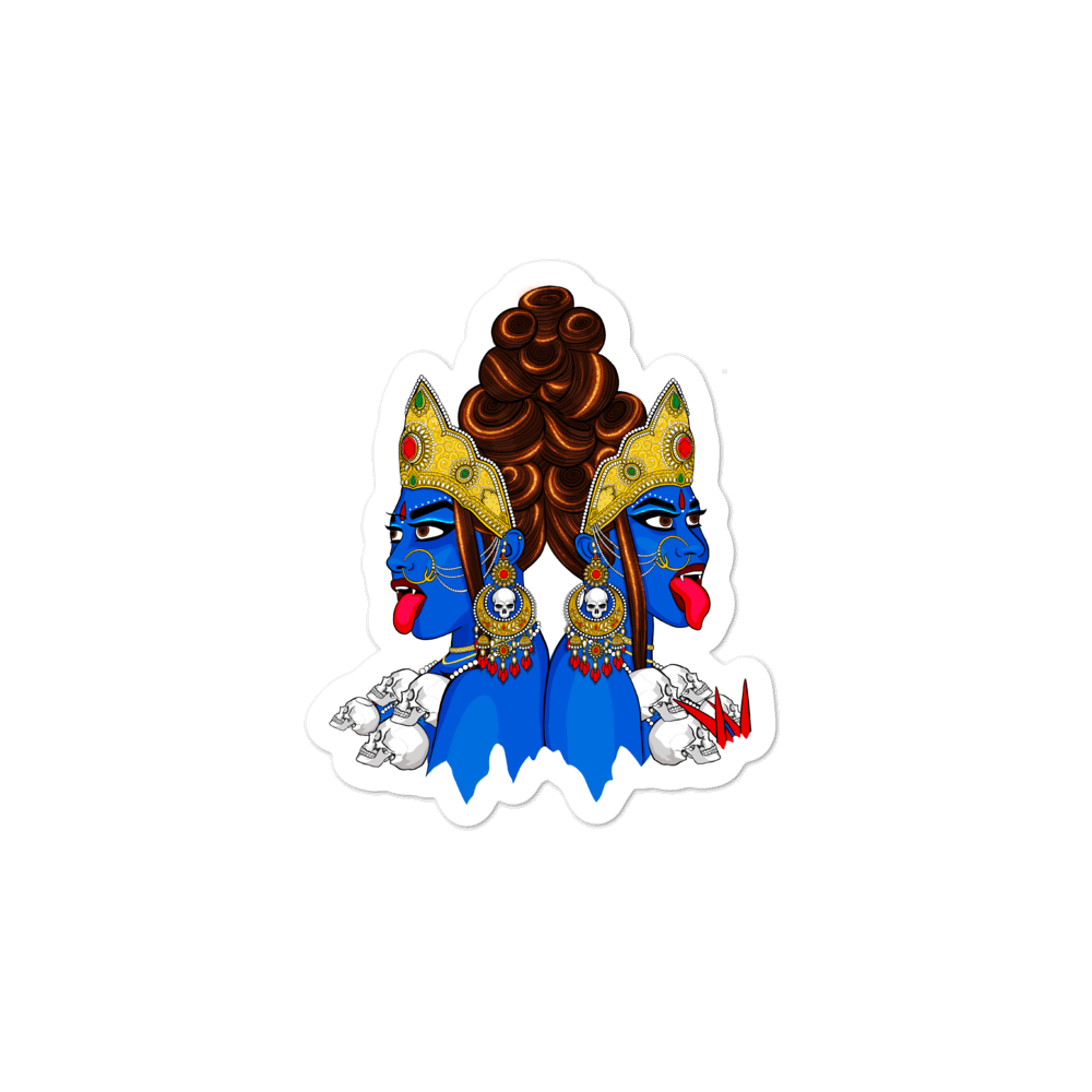 Devi Series: Women Are Powerful - Bubble-free stickers