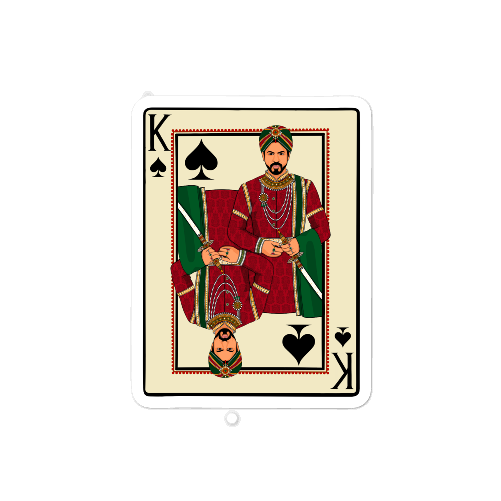 King of Spades - Bubble-free stickers